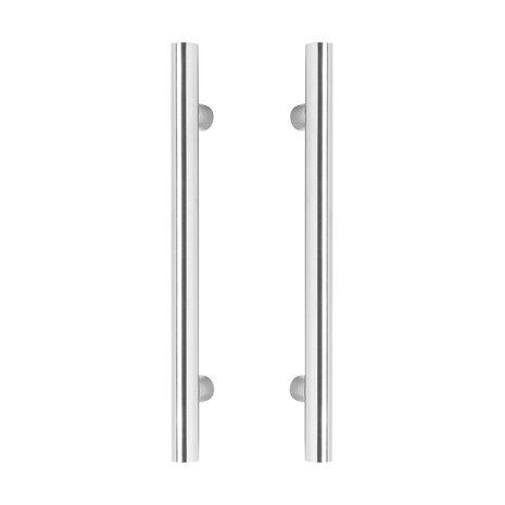 Intersteel Deurgrepen set T-vorm 800x80x30 geborsteld RVS Intersteel Deurgrepen set T-vorm 800x80x30 geborsteld RVS