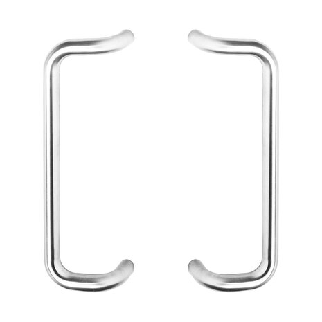 Intersteel Deurgrepen set D-model 630x75x30 geborsteld RVS Intersteel Deurgrepen set D-model 630x75x30 geborsteld RVS
