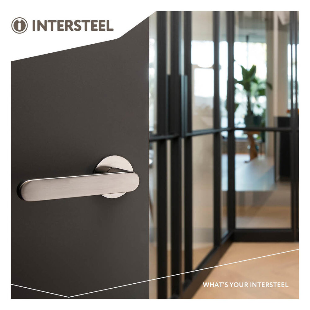 Olivari Deurklink Link op rozet antraciet mat titaan PVD Olivari Deurklink Link op rozet antraciet mat titaan PVD