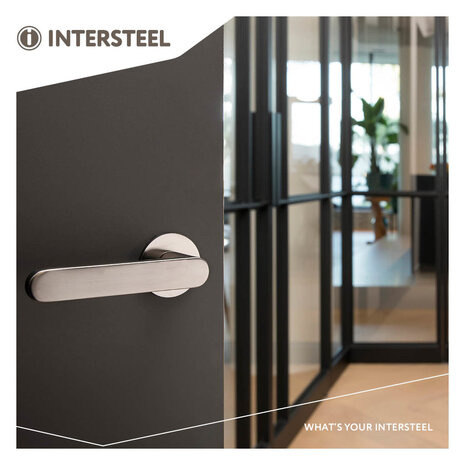 Olivari Deurklink Link op rozet antraciet mat titaan PVD Olivari Deurklink Link op rozet antraciet mat titaan PVD