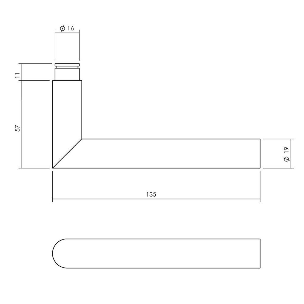 Intersteel Kruk-espagnolet links Hoek 90 graden met stangenset 2 X 1245mm zwart Intersteel Kruk-espagnolet links Hoek 90 graden met stangenset 2 X 1245mm zwart
