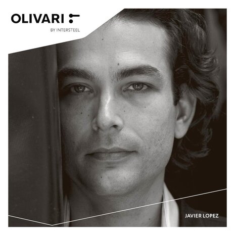 Olivari Deurklink Lotus Q op rozet antraciet mat titaan PVD