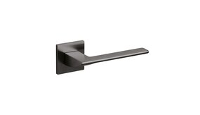 Olivari Deurklink Trend op rozet antraciet titaan PVD Olivari Deurklink Trend op rozet antraciet titaan PVD