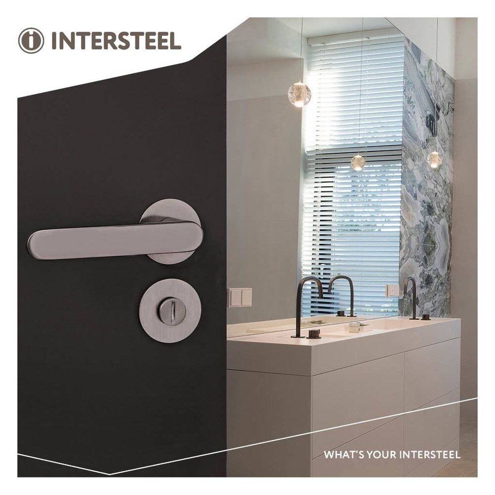 Olivari Deurklink Link op rozet antraciet mat titaan PVD