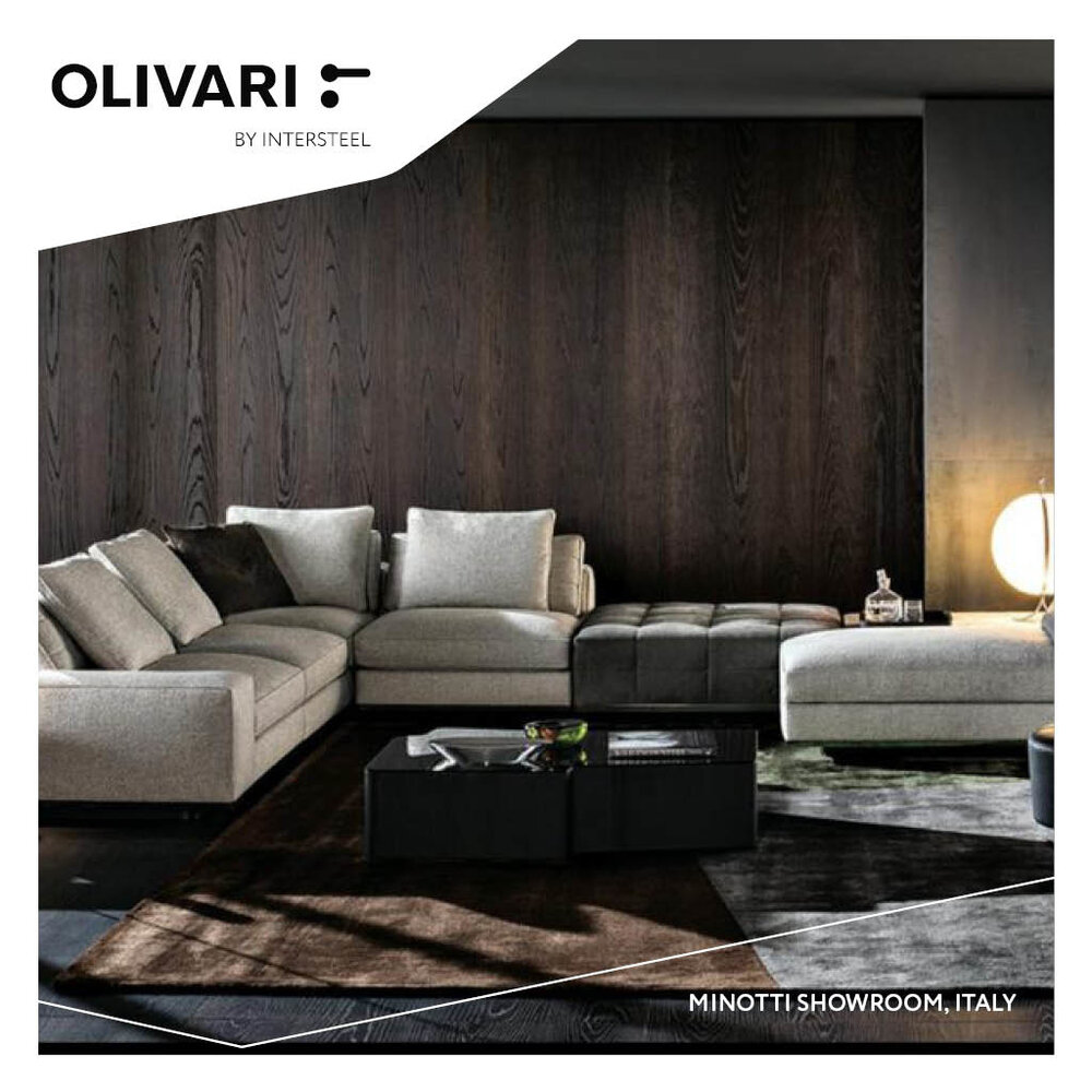 Olivari Deurklink Total RVS mat titaan PVD Olivari Deurklink Total RVS mat titaan PVD