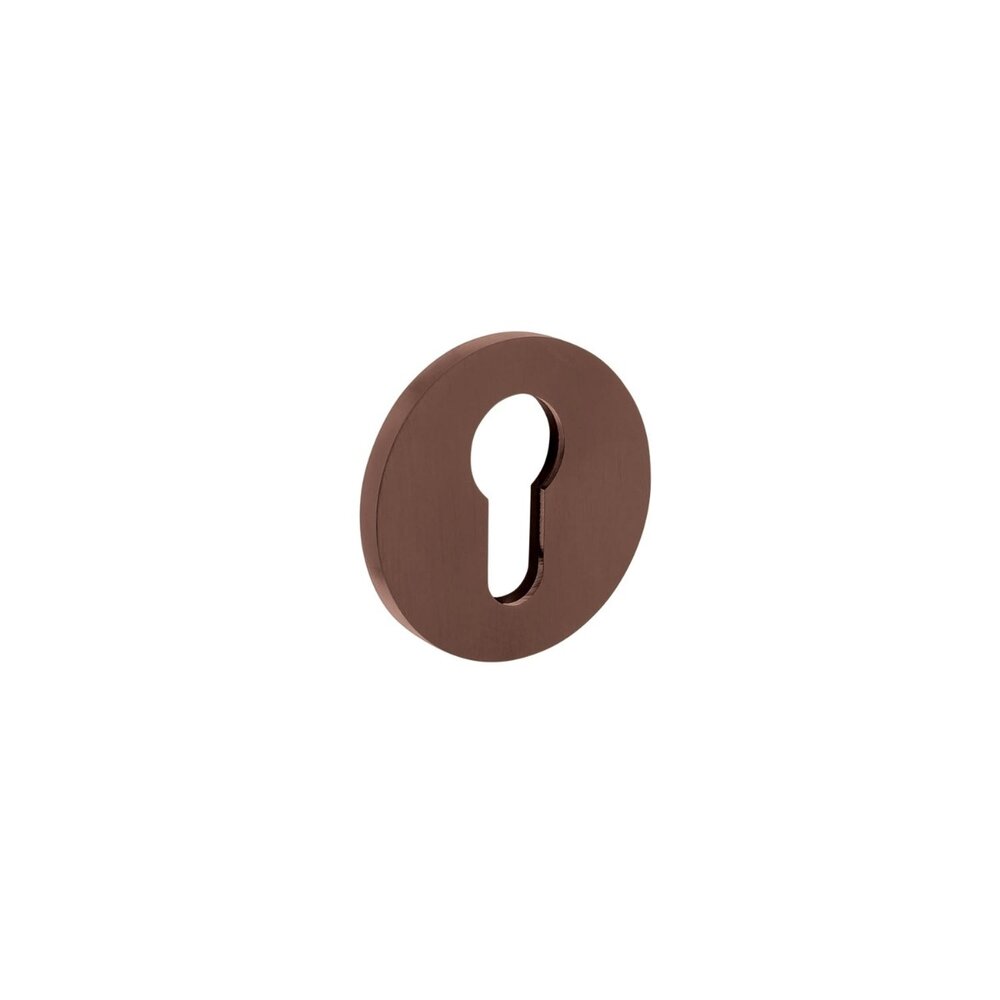 Olivari Cilinderrozet rond brons mat titaan PVD Olivari Cilinderrozet rond brons mat titaan PVD