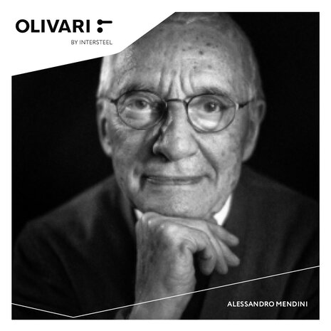 Olivari Deurklink Space Q op rozet mat chroom Olivari Deurklink Space Q op rozet mat chroom