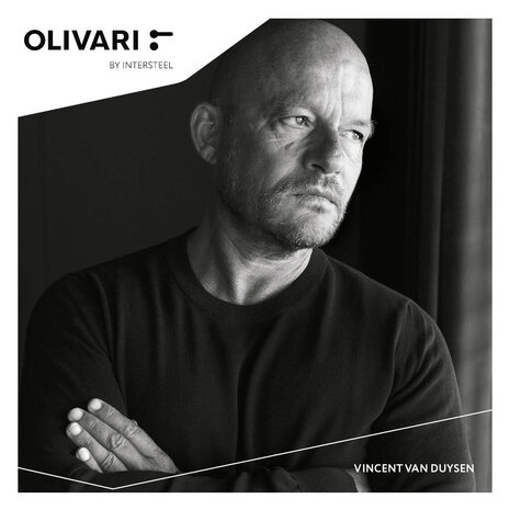 Olivari Deurklink Icona op rozet mat chroom Olivari Deurklink Icona op rozet mat chroom