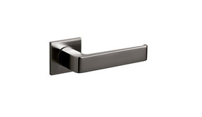 Olivari Deurklink Milano Q op rozet antraciet mat titaan PVD Olivari Deurklink Milano Q op rozet antraciet mat titaan PVD