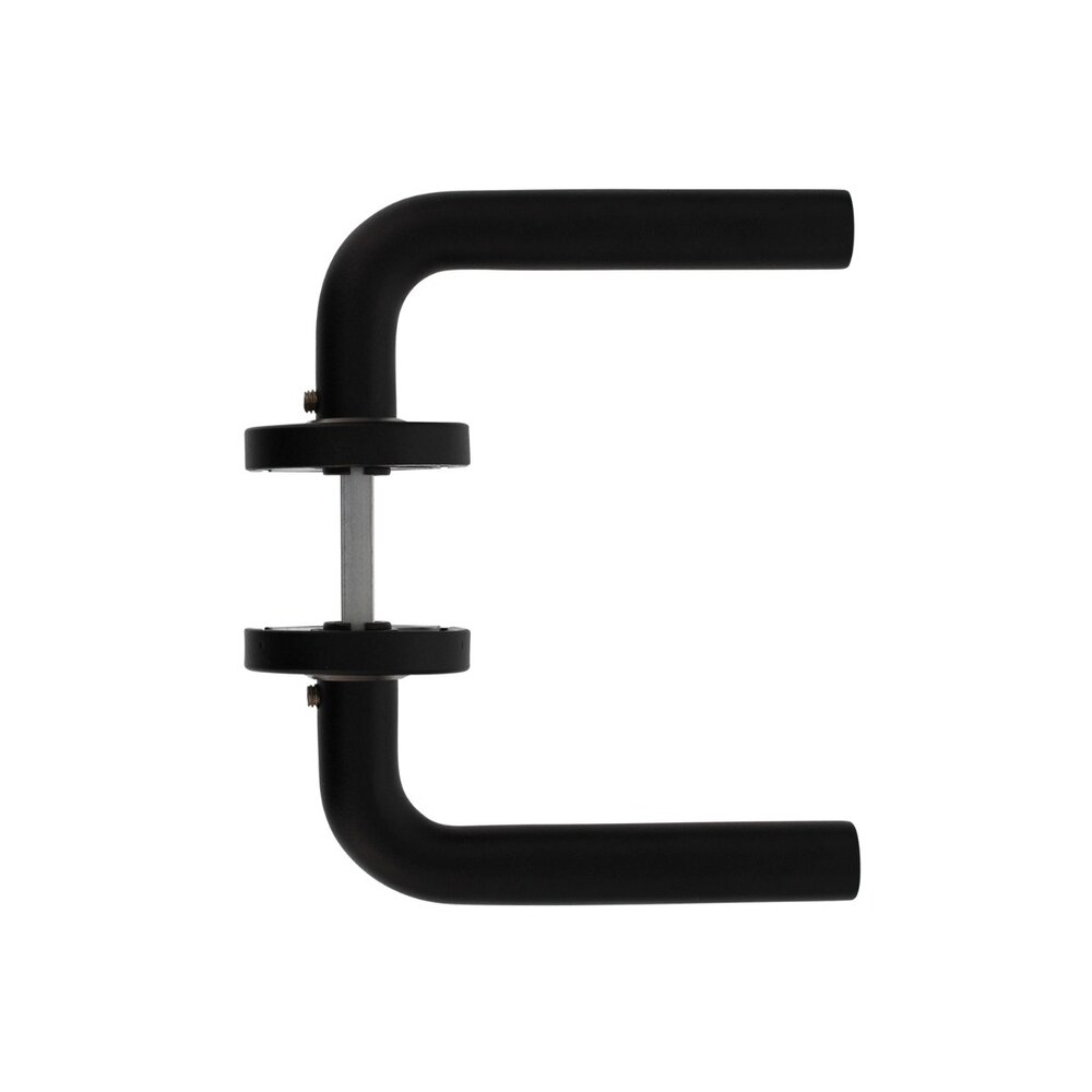 Intersteel Deurklink Luzern op rozet mat zwart Intersteel Deurklink Luzern op rozet mat zwart