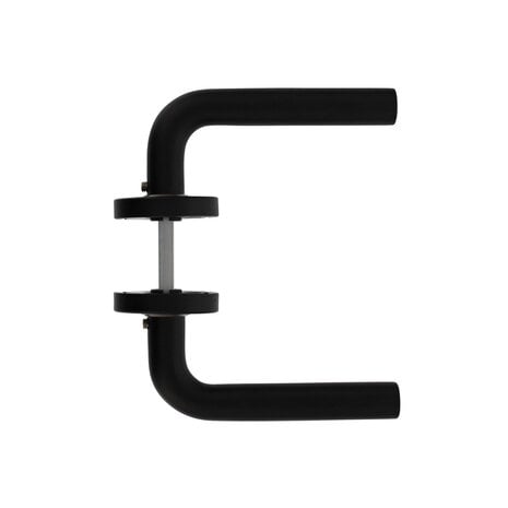 Intersteel Deurklink Luzern op rozet mat zwart Intersteel Deurklink Luzern op rozet mat zwart