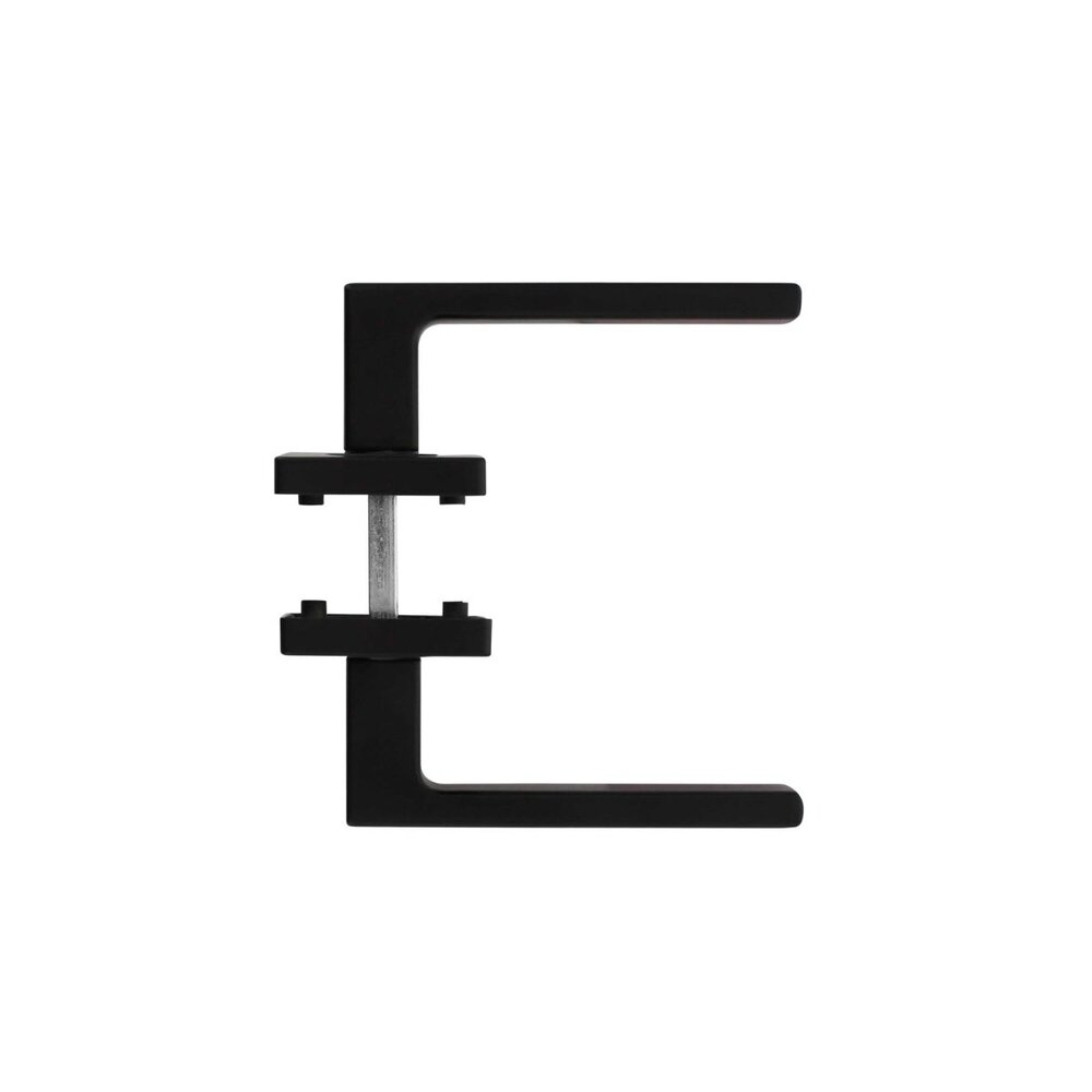 Intersteel Deurklink Hera op vierkant rozet mat zwart