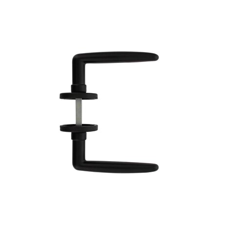 Intersteel Deurklink Sophie met rozet verdekt mat zwart Intersteel Deurklink Sophie met rozet verdekt mat zwart