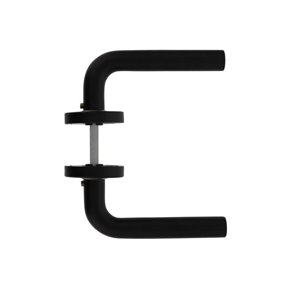 Intersteel Deurklink Luzern op rozet mat zwart