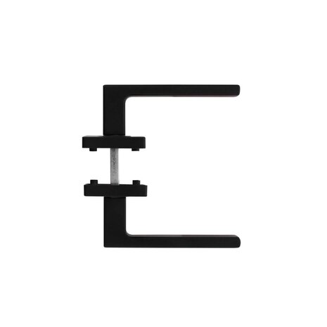 Intersteel Deurklink Hera op vierkant rozet mat zwart Intersteel Deurklink Hera op vierkant rozet mat zwart