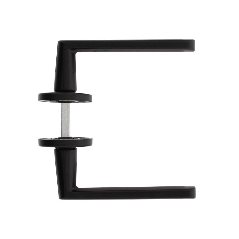 Intersteel Deurklink Sora met rozet mat zwart