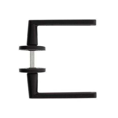 Intersteel Deurklink Sora met rozet mat zwart