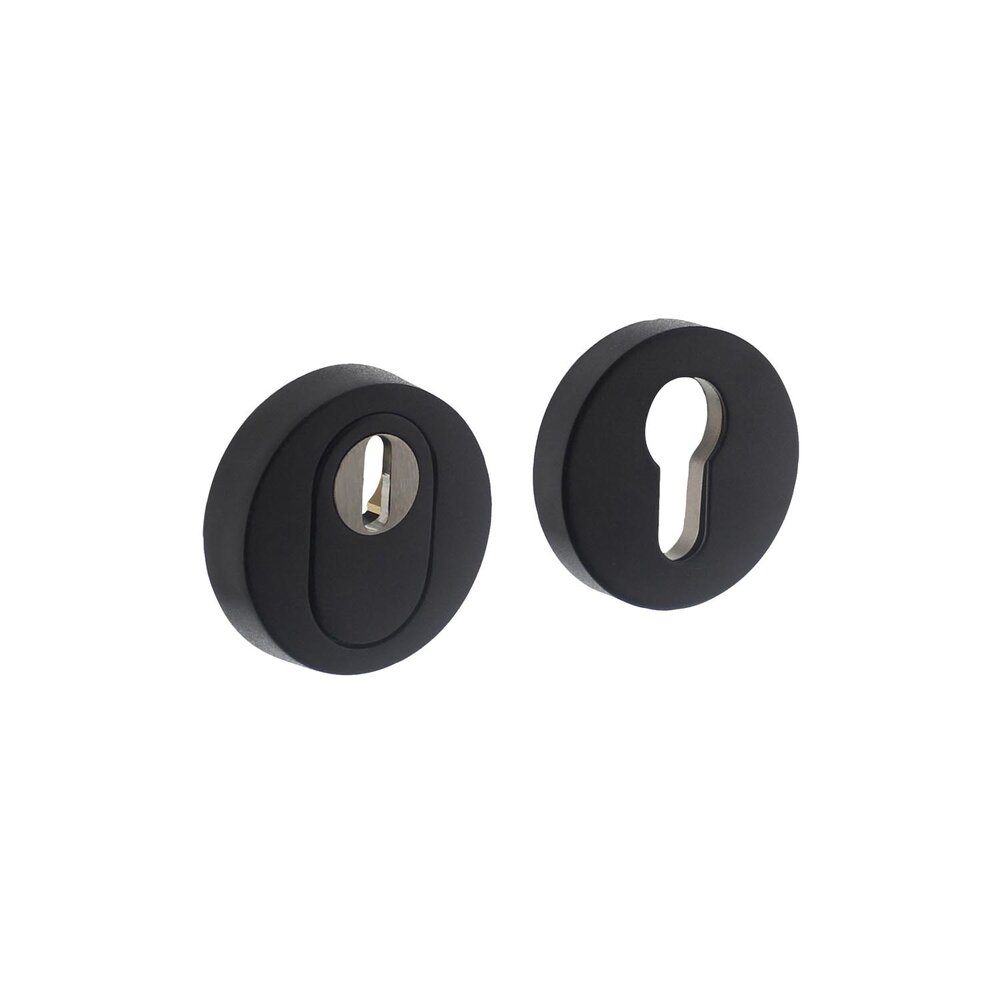 Intersteel Veiligheidsrozet SKG3 rond in zwart RVS