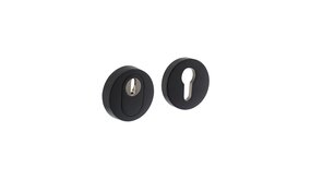 Intersteel Veiligheidsrozet SKG3 rond in zwart RVS Intersteel Veiligheidsrozet SKG3 rond in zwart RVS