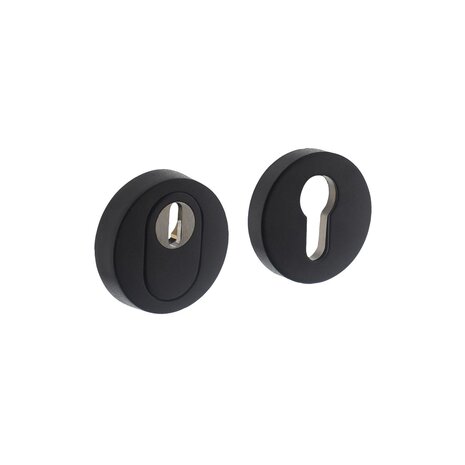 Intersteel Veiligheidsrozet SKG3 rond in zwart RVS