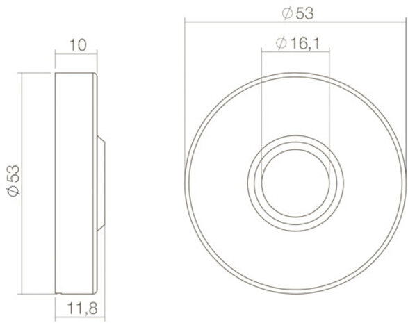 Intersteel Voordeurset veiligheidsbeslag SKG3 rond rozet kerntrekbeveiliging zwart RVS Intersteel Voordeurset veiligheidsbeslag SKG3 rond rozet kerntrekbeveiliging zwart RVS