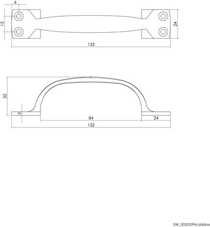 Intersteel Meubelgreep 130mm nikkel mat