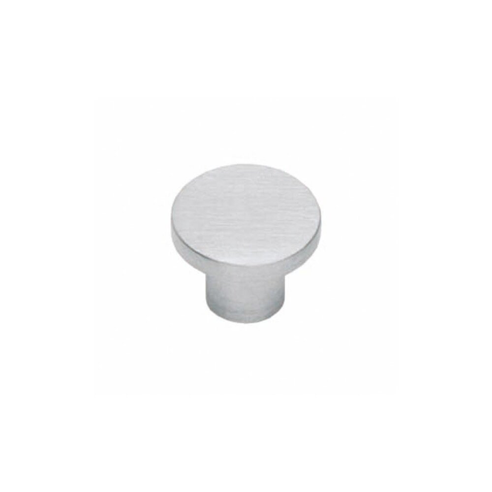 Intersteel Meubelknop 30mm plat geborsteld RVS