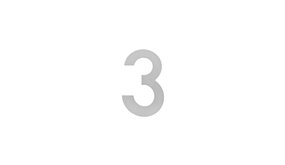 Intersteel Huisnummer 3 150x2mm geborsteld RVS Intersteel Huisnummer 3 150x2mm geborsteld RVS