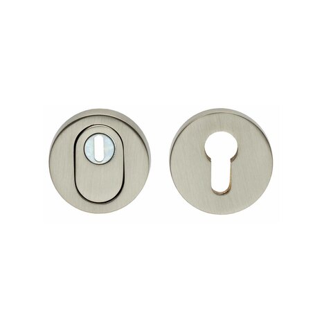 Intersteel Veiligheidsrozet SKG3 rond kerntrekbeveiliging mat nikkel Intersteel Veiligheidsrozet SKG3 rond kerntrekbeveiliging mat nikkel