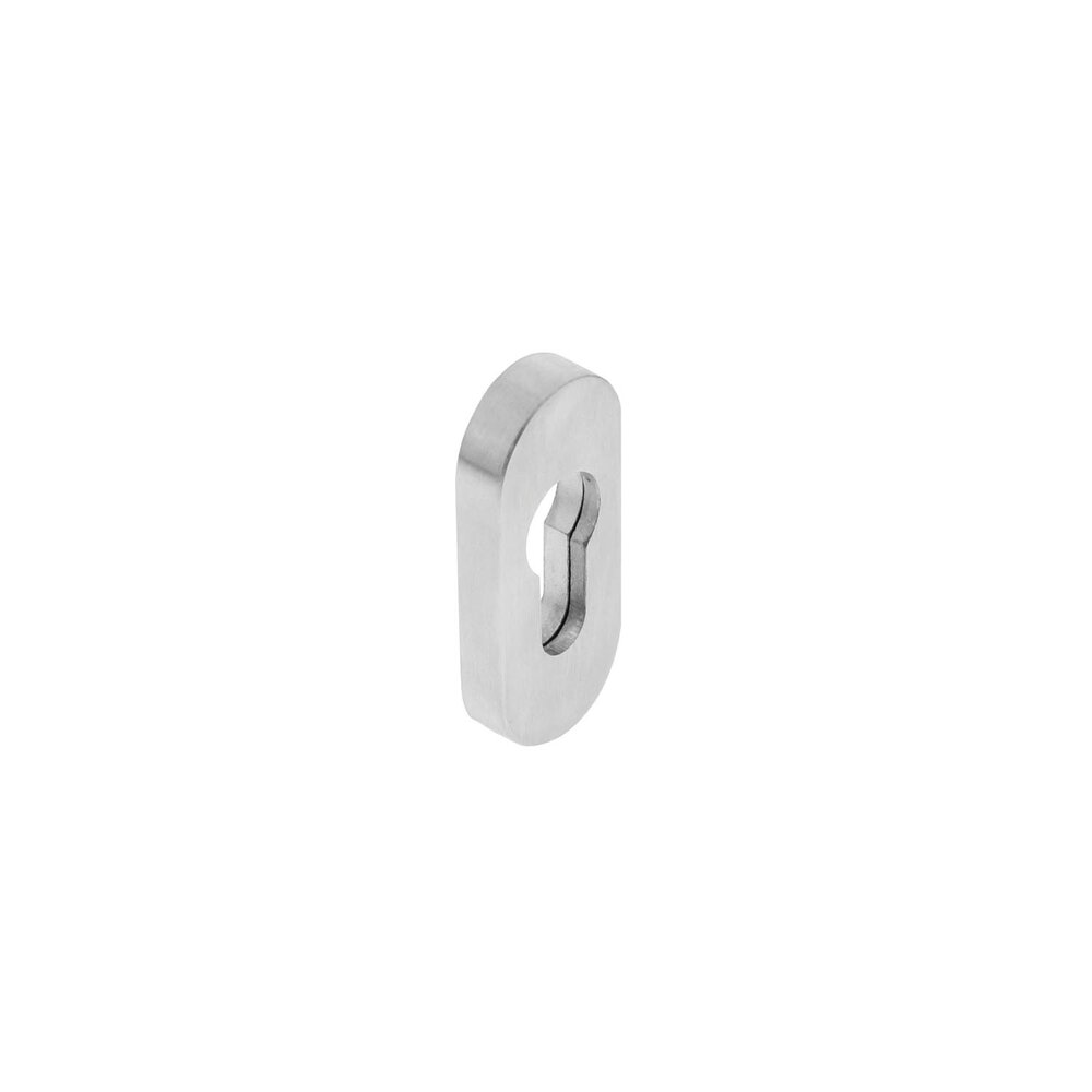 Intersteel Veiligheid-schuifrozet ovaal geborsteld RVS