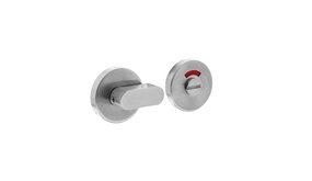 Intersteel WC-slot comfortknop rond verdekt geborsteld RVS Intersteel WC-slot comfortknop rond verdekt geborsteld RVS