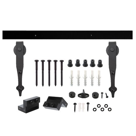 Intersteel Schuifdeur systeem Classic mat zwart Intersteel Schuifdeur systeem Classic mat zwart