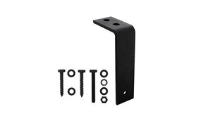 Intersteel Set van 5 plafondbeugels tbv schuifdeursysteem mat zwart Intersteel Set van 5 plafondbeugels tbv schuifdeursysteem mat zwart