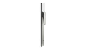 Intersteel Raamespagnolet rechts 1200mm aluminium Intersteel Raamespagnolet rechts 1200mm aluminium