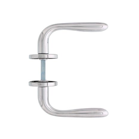 Intersteel Deurklink Jupiter op rozet chroom