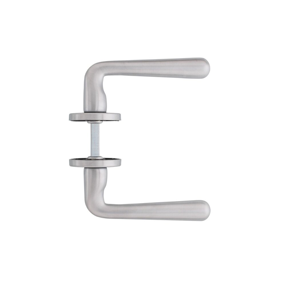 Intersteel Deurklink Yvonne op rozet chroom mat