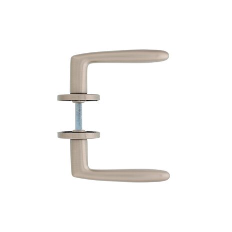 Intersteel Deurklink Phobos op rozet nikkel mat