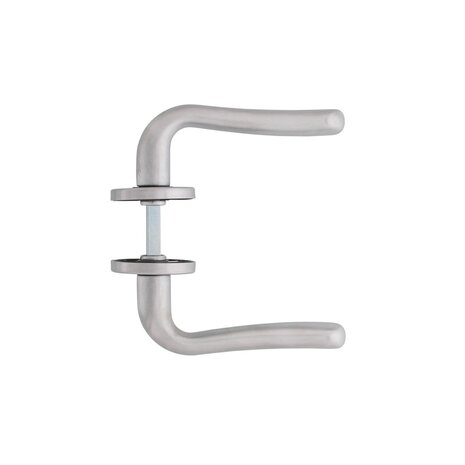 Intersteel Deurklink Saturnus op rozet chroom mat