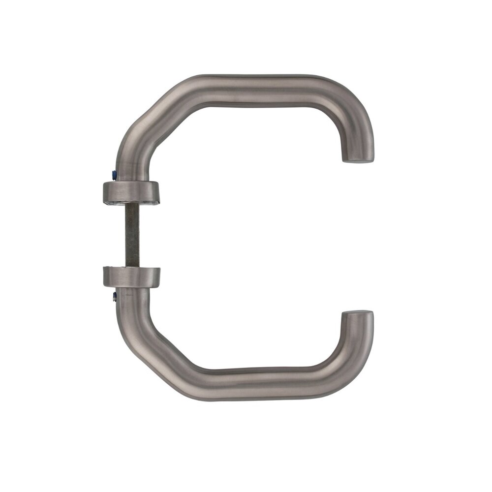 Intersteel Deurklink Verkropt op ovaal rozet geborsteld RVS Intersteel Deurklink Verkropt op ovaal rozet geborsteld RVS