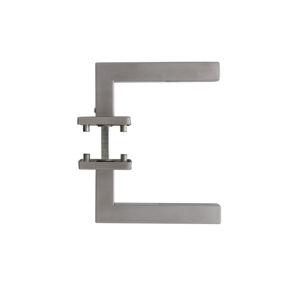 Intersteel Deurklink Vierkant met rozet geborsteld RVS