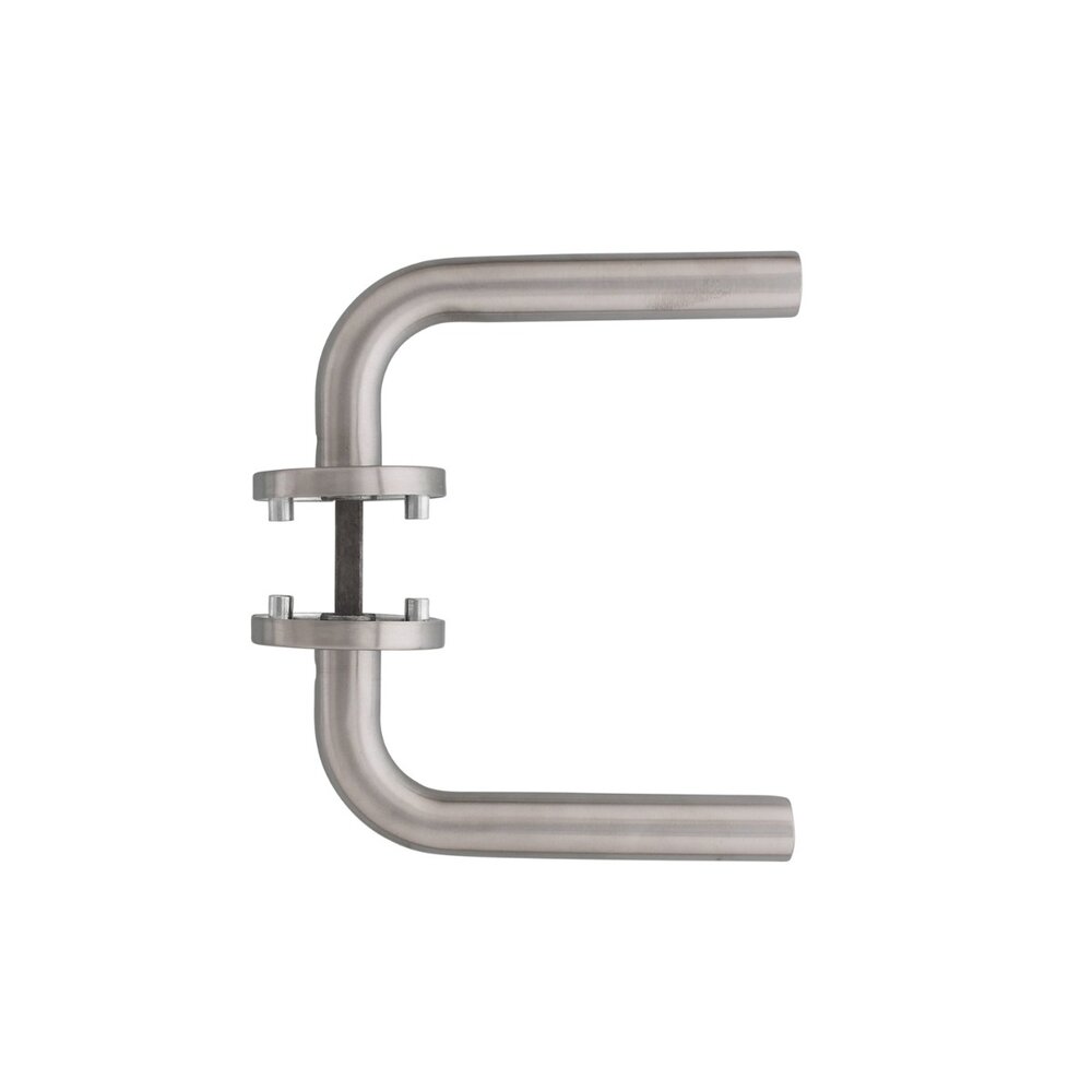 Intersteel Deurklink Recht op rozet EN1906/4 geborsteld RVS