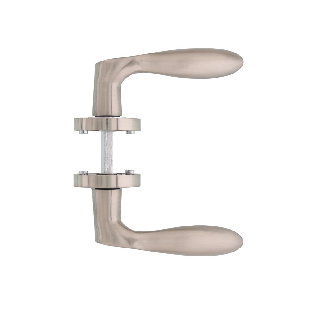 Intersteel Deurklink George op rozet nikkel mat Intersteel Deurklink George op rozet nikkel mat