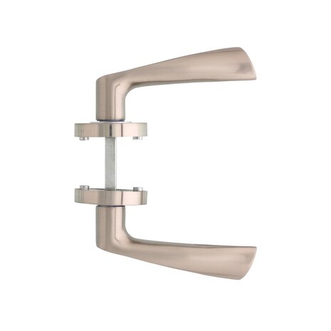 Intersteel Deurklink Giussy op rozet chroom