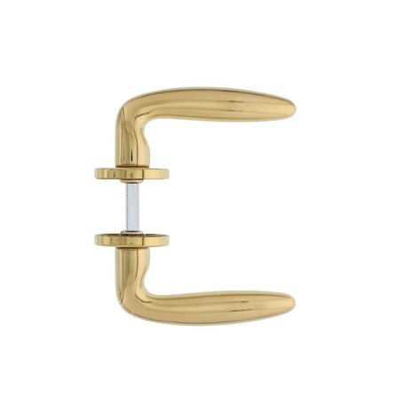 Intersteel Deurklink Sigaar rozet messing titaan PVD