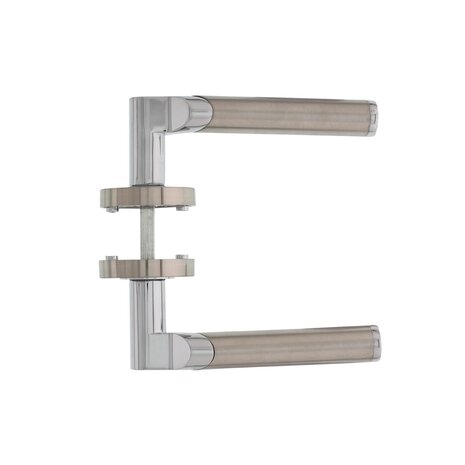 Intersteel Deurklink Casper op rozet chroom Intersteel Deurklink Casper op rozet chroom