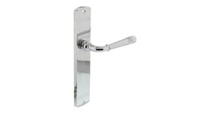 Intersteel Deurklink Emily op schild blind chroom Intersteel Deurklink Emily op schild blind chroom