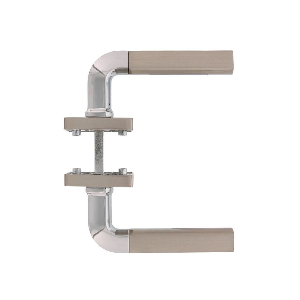 Intersteel Deurklink Amber op vierkant rozet chroom