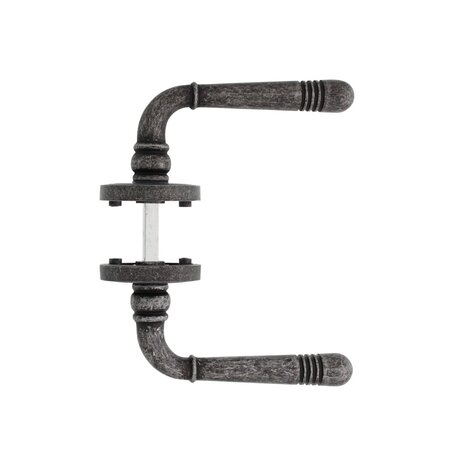 Intersteel Deurklink Emily op rozet oud grijs Intersteel Deurklink Emily op rozet oud grijs