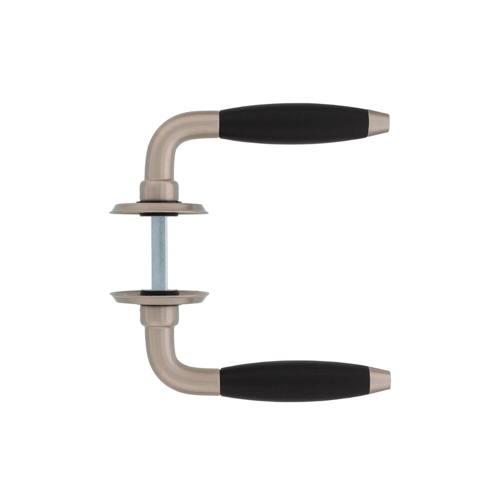 Intersteel Deurklink Antonnet met rozet schroefgat mat nikkel Intersteel Deurklink Antonnet met rozet schroefgat mat nikkel