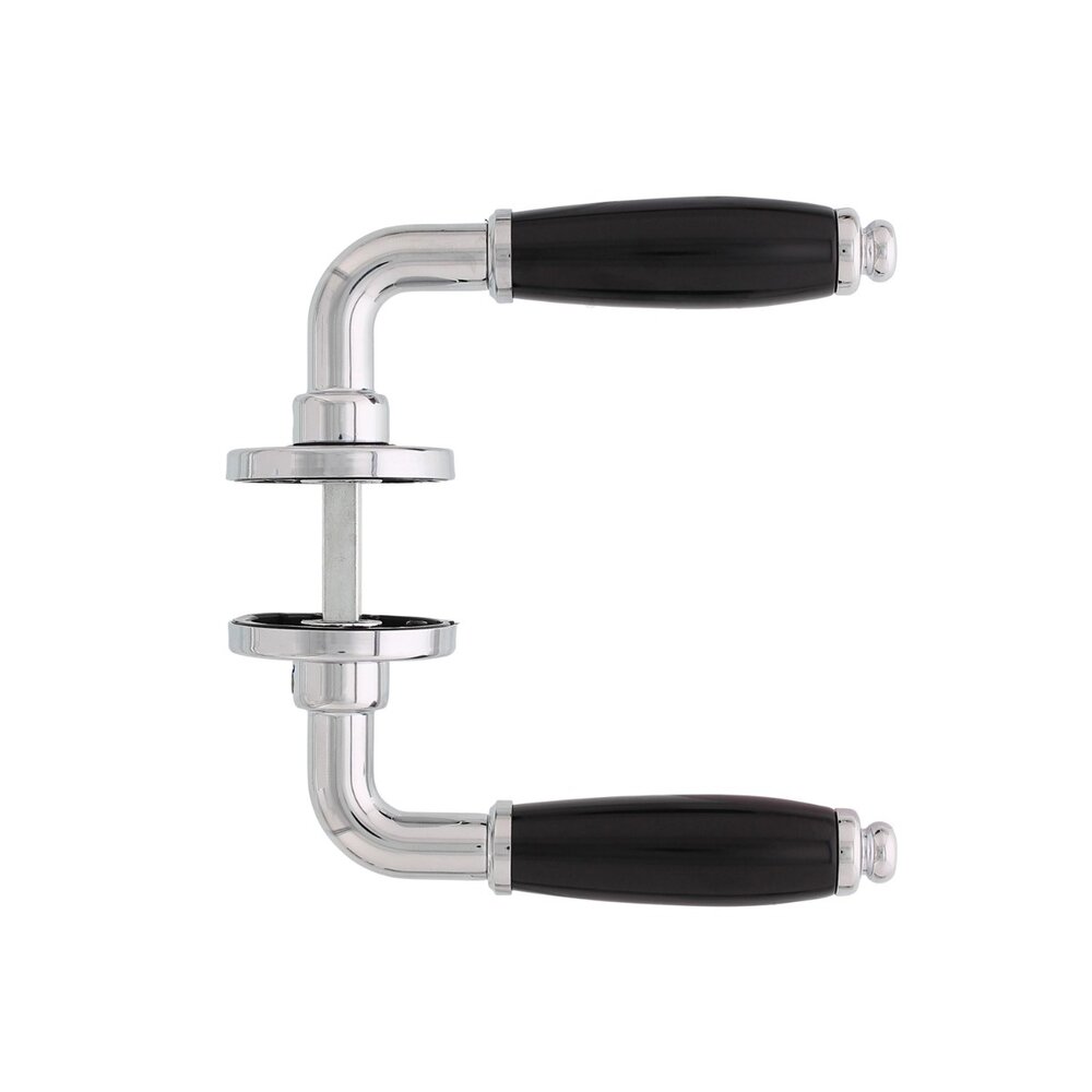 Intersteel Deurklink Courgette met rozet verdekt chroom Intersteel Deurklink Courgette met rozet verdekt chroom